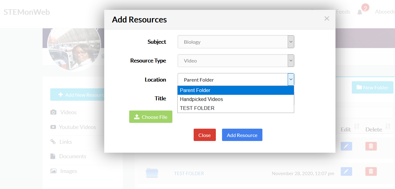 Create Resources